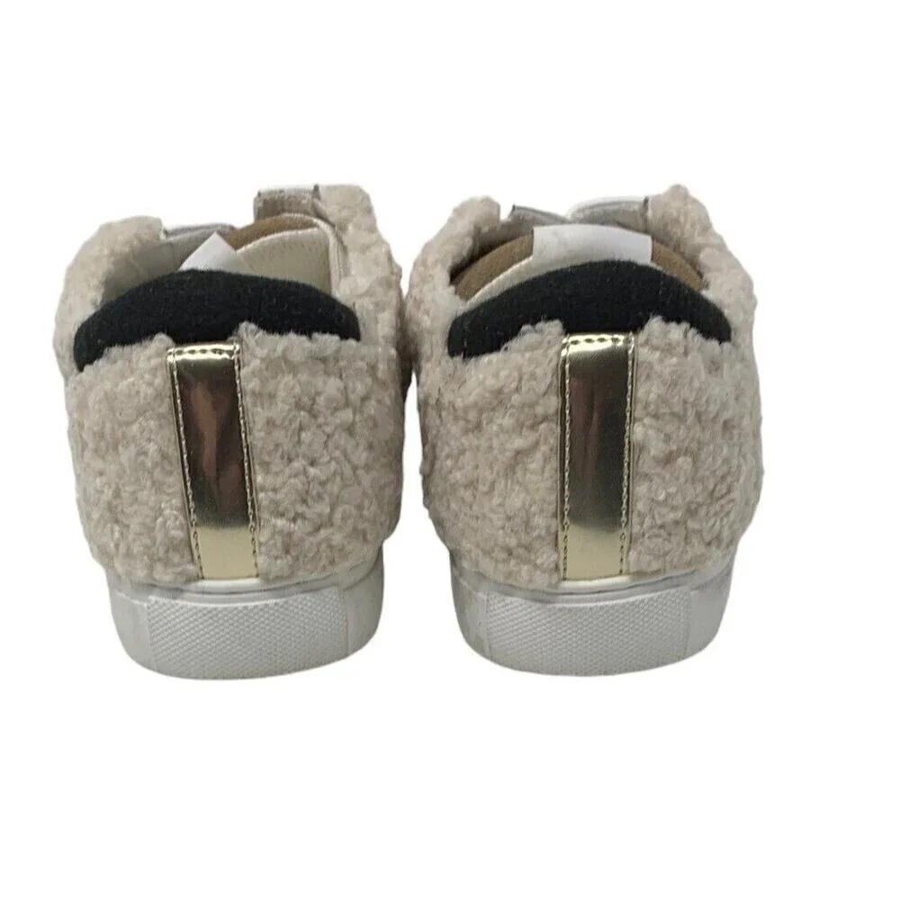 Kenneth Cole Shoes Women’s 6 Guard Cozy EO Natural/Taupe Sneakers NEW